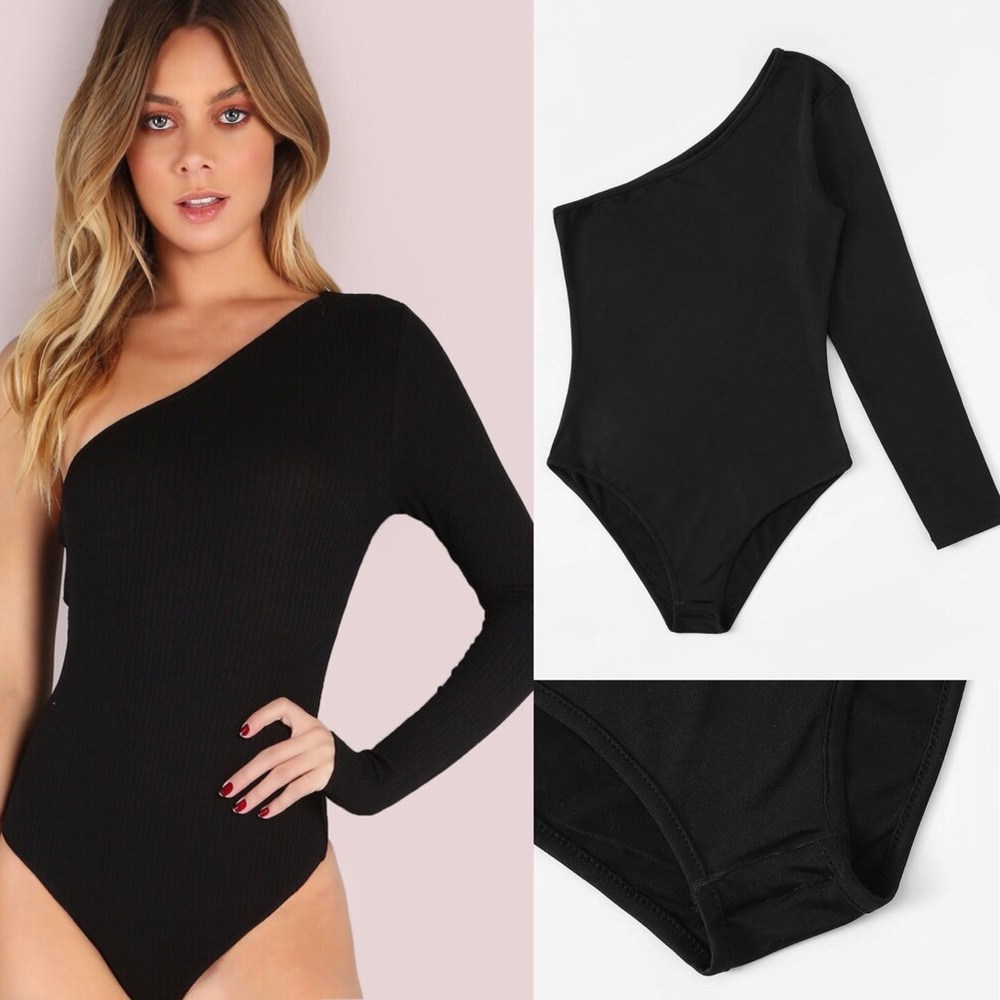 New One Shoulder Bodysuit